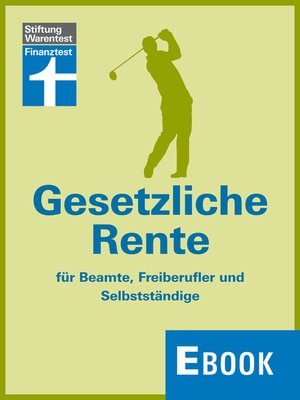cover image of Gesetzliche Rente für Beamte, Freiberufler und Selbstständige